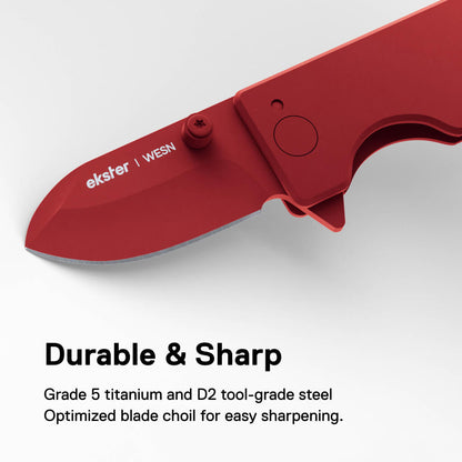 WESN x Ekster Microblade